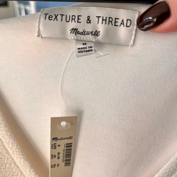 Madewell Texture & Thread Wrap-Style Shirt - Picture 4 of 8